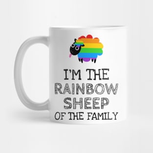 I'm the rainbow sheep of the family Mug